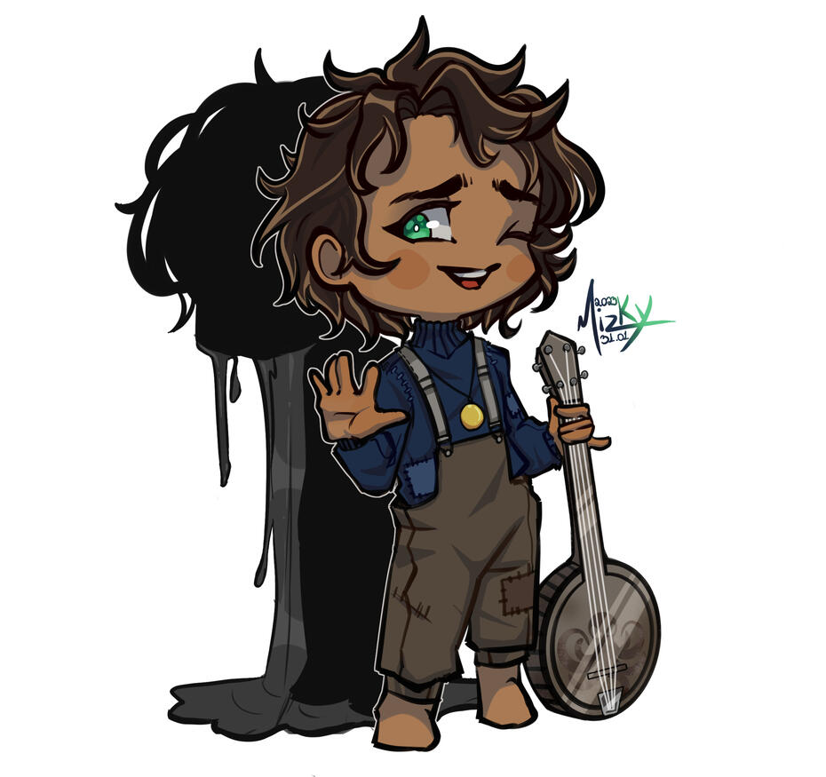 Gal-Sal - Chibi - Ordem paranormal RPG